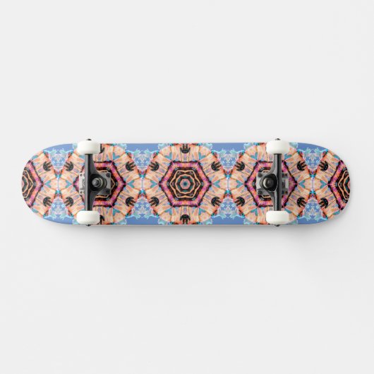 Orange Patch Violet Skateboard (Horizontal)