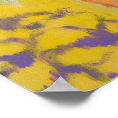 Orange Path Poster (Ecke)