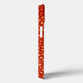 Orange Pattern Case-Mate iPhone Hülle (Rückseite / Rechts)