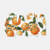 Orange Pattern Geschenkschachtel (Ungefaltet)