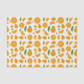 Orange Pattern Seidenpapier (Vorderseite)