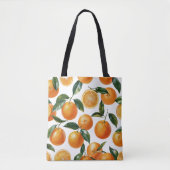 Orange Pattern Tasche (Vorderseite)