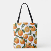 Orange Pattern Tasche (Rückseite)