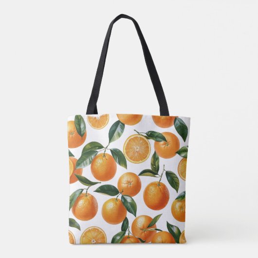 Orange Pattern Tasche (Rückseite)