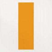 Orange Pattern Yogamatte (Rückseite)