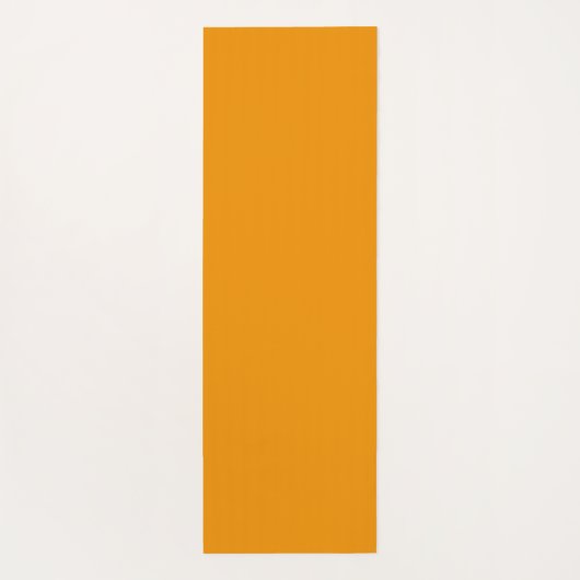 Orange Pattern Yogamatte (Rückseite)