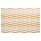 Orange Paw Print Pattern Stoff (Yard (91,4 cm))