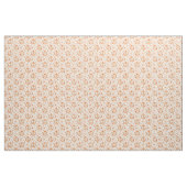 Orange Peace Floral Pattern Stoff (Yard (91,4 cm))