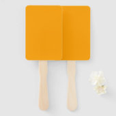 Orange Peel Solid Color Fächer (Vorne und Hinten)