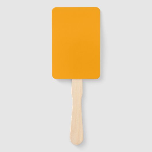 Orange Peel Solid Color Fächer (Vorderseite)