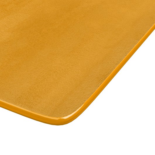 Orange Peel Solid Color Schneidebrett (Ecke)