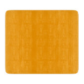 Orange Peel Solid Color Schneidebrett (Vorderseite)