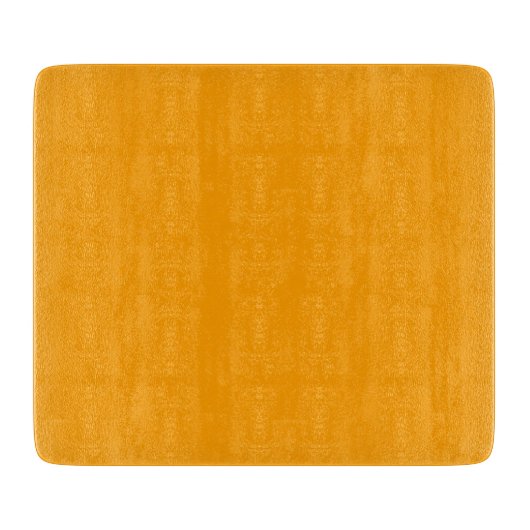Orange Peel Solid Color Schneidebrett (Vorderseite)