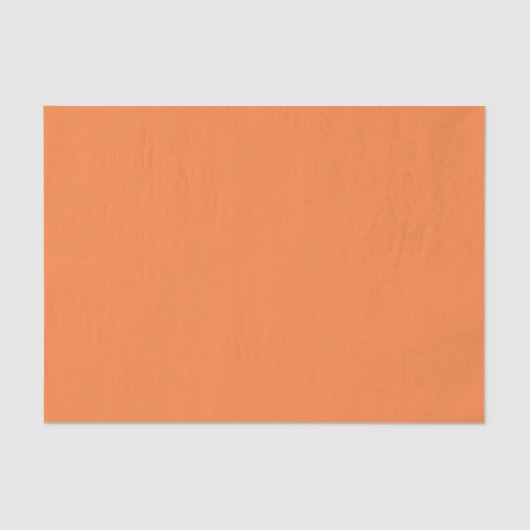 Orange Peel Solid Color Seidenpapier (Vorderseite)