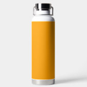 Orange Peel Solid Color Trinkflasche (Rückseite)