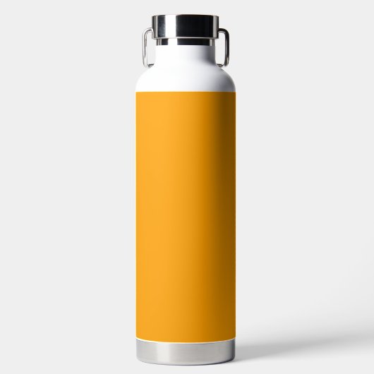 Orange Peel Solid Color Trinkflasche (Vorderseite)