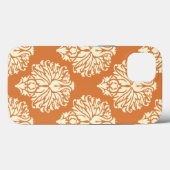 Orange Peel South Hütte Damask Case-Mate iPhone Hülle (Rückseite (Horizontal))