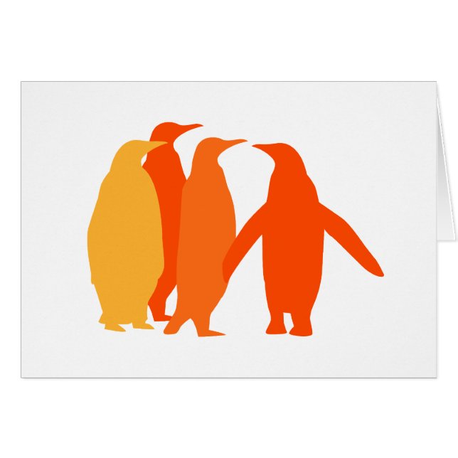 Orange Penguins (Vorderseite (Horizontal))