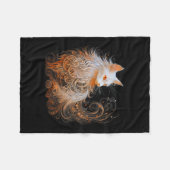 Orange Persians Cat Long Hair Niedlich Kitten Love Fleecedecke (Vorderseite (Horizontal))