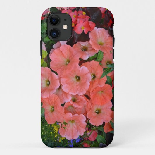 Orange Petunia Blume Case-Mate iPhone Hülle (Rückseite)