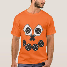 Orange Pickleball Jackolantern T-Shirt