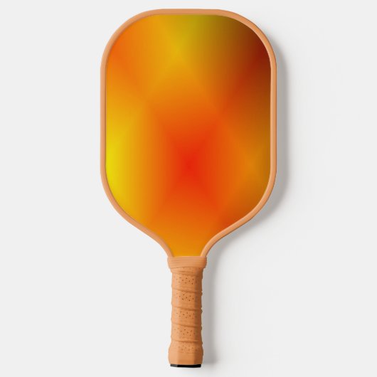 Orange Pickleball Paddle (Rückseite)