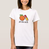 Orange Pill Podcast T-Shirt (Vorderseite)
