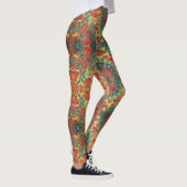 orange Pilz-Leggings Leggings (Rechts)