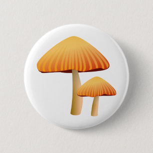 Orange Pilze Button
