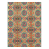 orange Pilztischdecke Tischdecke (Vorderseite)