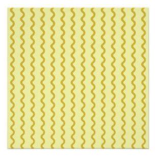 Orange Pink Abstraktes Streifen Groovy Frühling Poster