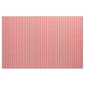 Orange & Pink Bright Summer Gingham Kariert / Tart Stoff (Yard (91,4 cm))