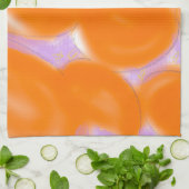 orange　pink　kitchentowel geschirrtuch (Gefaltet)