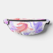 Orange Pink Lila Gefärbte Krawatte Muster Fanny Pa Bauchtasche (Ablage )