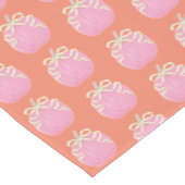 Orange Pink Pumpkin Tischläufer (Ecke)