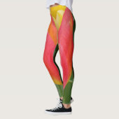 Orange/Pink Tulip Leggings (Links)