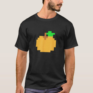 Orange Pixel 8-Bit-Arcade-Videospiel passend Kostü T-Shirt