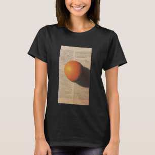 Orange Planet - Form des Universums-T - Shirt