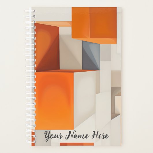 Orange Planner Planer (Vorderseite)