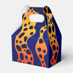 Orange Poison Dart Frog Pattern Geschenkboxen Geschenkschachtel