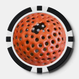 Orange Pokerchip Pokerchips