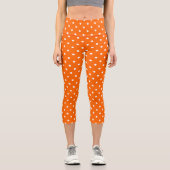 Orange Polka Dos Capris (Vorderseite)