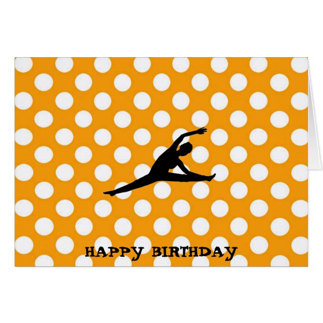 Orange Polka Dot (Vorderseite (Horizontal))