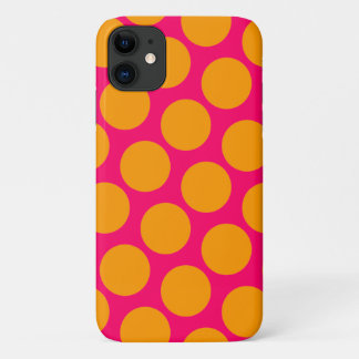 Orange Polka Dot Case-Mate iPhone Hülle