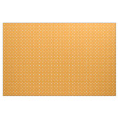 Orange Polka Dot Hearts Stoff (Fat Quarter (45,7 x 55,9 cm))