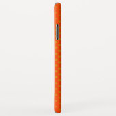 Orange Polka Dots Case-Mate iPhone Hülle (Hinten/Rechts)