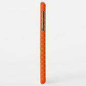 Orange Polka Dots Case-Mate iPhone Hülle (Hinten/Links)