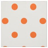 Orange Polka Dots Kunsthandwerk Nähgewebe Stoff (Muster)