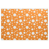 Orange Polka Dots Stoff (Fat Quarter (45,7 x 55,9 cm))