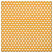 Orange Polka Dots Stoff (Muster)
